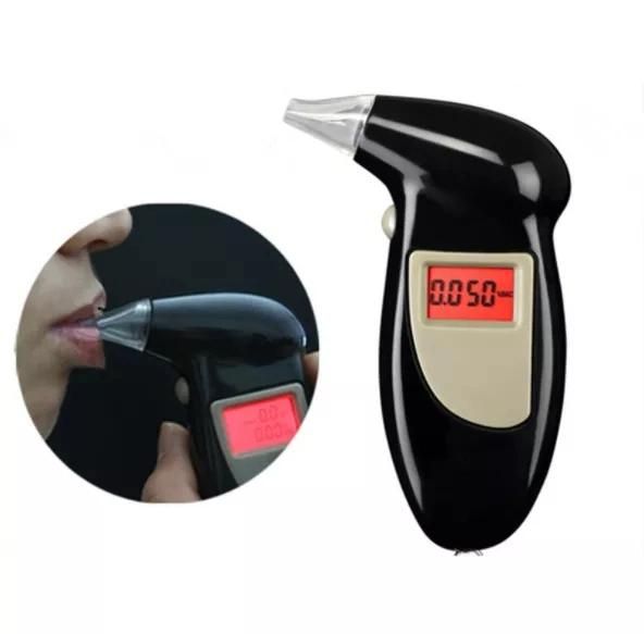 Portable Handheld Digital Breathalyzer Breath Alcohol Tester for Drunk Driving or Alcohol Breathalyzer with Key Chain