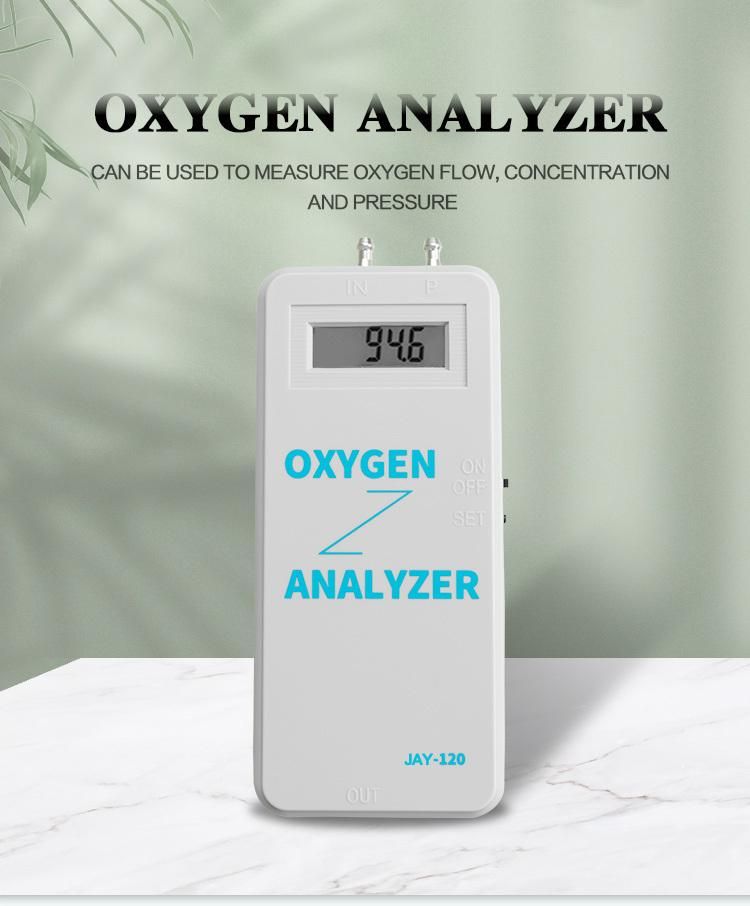 Longfian Oxygen Analyzer Jay-120 for Testing Purity of Oxygen Concentrator