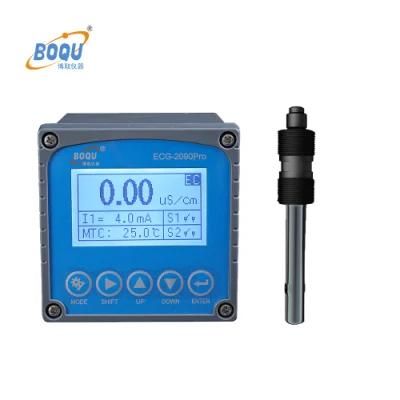 Boqu ECG-2090PRO Online Analyzer for Real-Time Monitor Reverse Osmosis Water Filter Ec TDS Resistivity Sensor Electrode