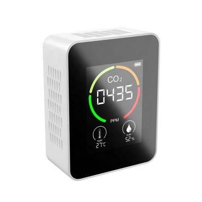 CO2 Meter Multifunction Household Air Quality Pollution Monitor Detector Temperature Humidity Test