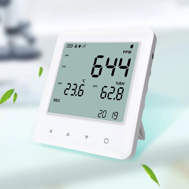 Yowexa Yem-40bl CO2 Carbon Dioxide Air Quality Monitor Hygrometer Environment Meter