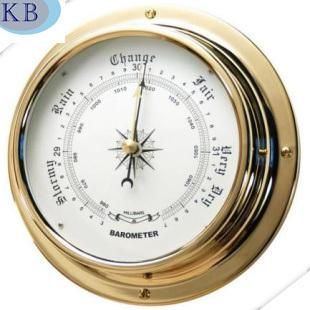 Nautical Barometer Brass Case