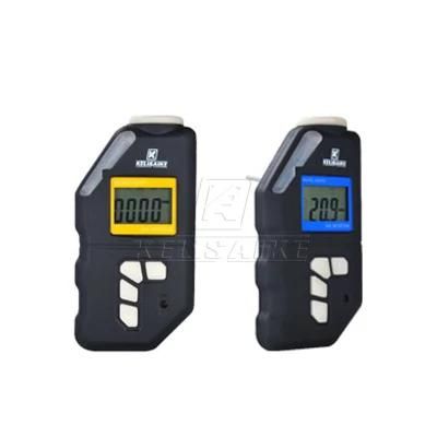 Single Gas Detektor Kebocoran Untuk 0-100ppm H2s Dengan LCD Display