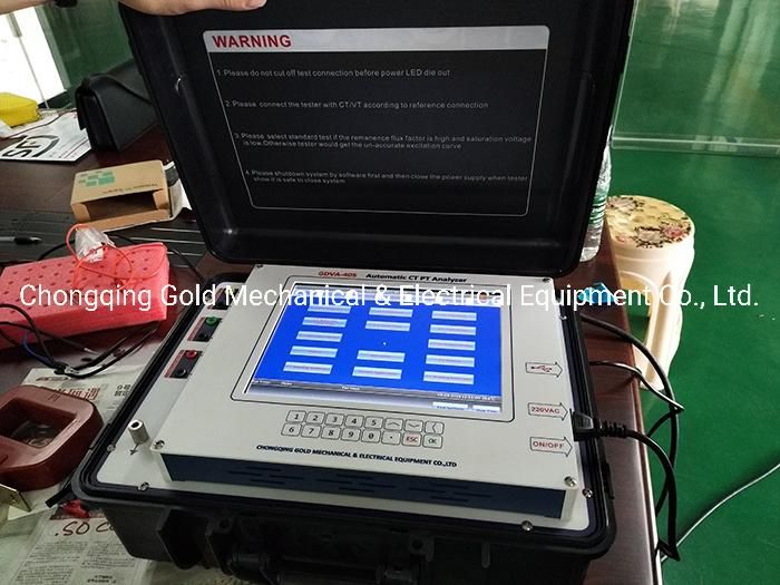 Automatic CT PT Analyzer Current / Voltage Transformer Tester Knee Voltage 45kv