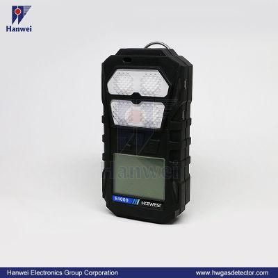 Portable 4-in-1 Natural Gas Concentration Detector Alarm Device
