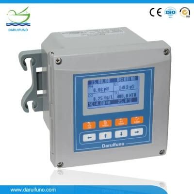 Water Liquid Quality Multichannel Machines pH Meter for Sewage Discharge Inlet and Outlet Installation