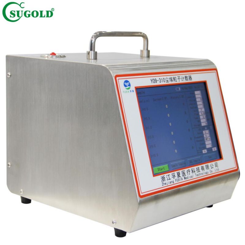 Y09-310acdc Battery Operated 28.3L/Min Laser Particle Counter