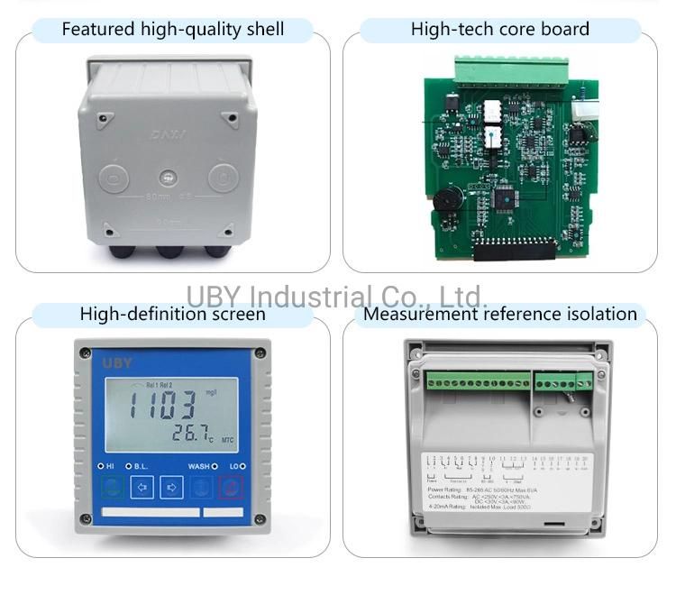 Online ORP Electrode Swimming Pool pH Sensor and ORP Controller System