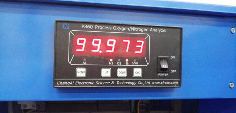 P860-5n N2/O2 Analyzer Oxygen and Nitrogen Gas Purity Analyzer/ Tester