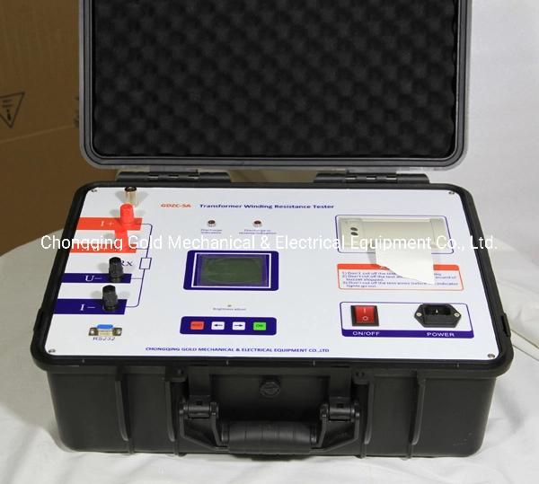 5A 10A Transformer DC Winding Resistance Tester, Mirco Ohmmeter