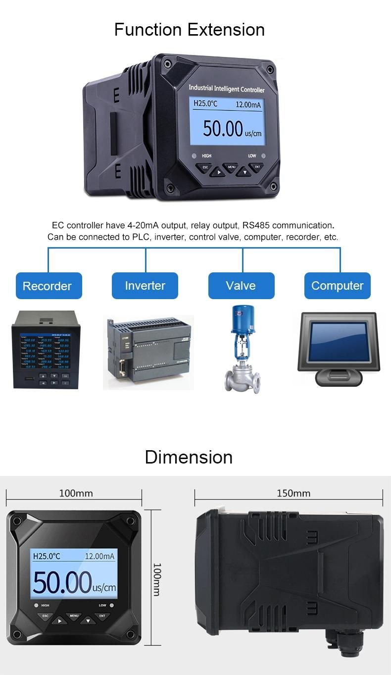Industry Used Ec Controller TDS Analysis Instrument
