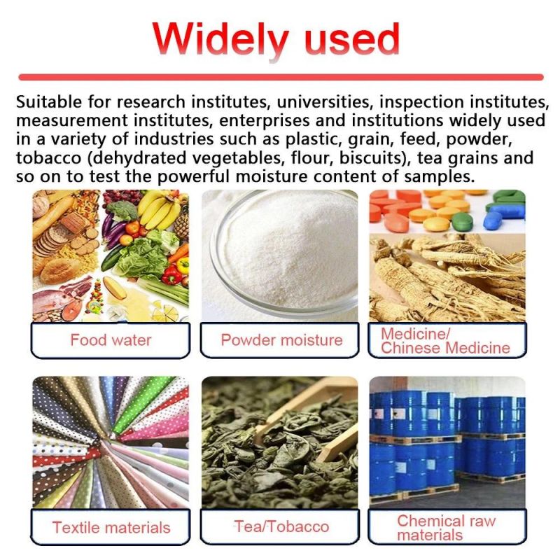 Laboratory 50g LCD Screen Rapid Moisture Meter
