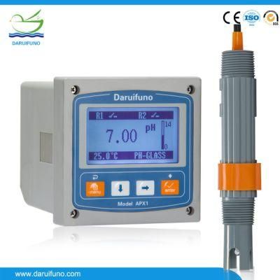 IP66 3.2-Inch LED Screen Online pH Controller/Meter for Food and Beverages (pH -2~16pH)