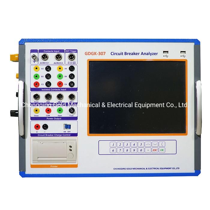 High Voltage Switch Tester Circuit Breaker Analyzer CB Dynamic Characteristics Tester