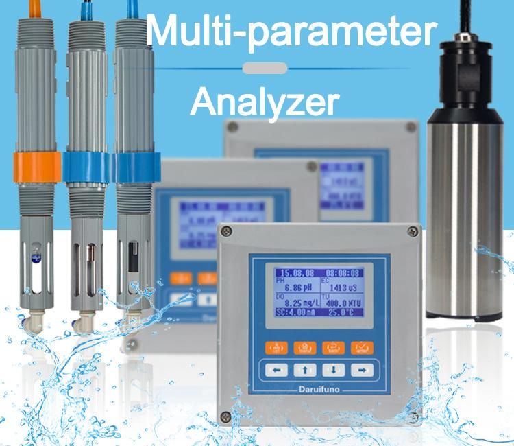 0/4~20mA Industrial Controller Ec/Do/Turbidity/Cod/pH/ORP Meter with SGS