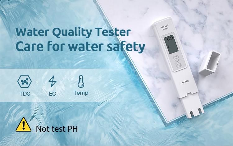 TDS, Temperature and Ec Meter for Water Quality Test
