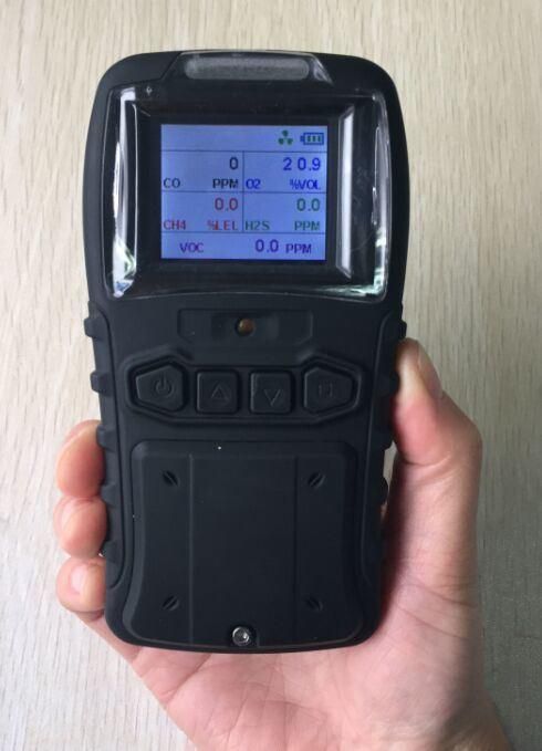 Portable Multi Analyzer Voc Pid Gas Leak Detector 5-Gas Analyzer
