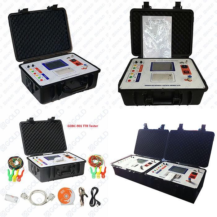 TTR Testing Equipment Portable Power Transformer Turn Ratio Meter for Measuring Single Phase and Three Phase Transformers