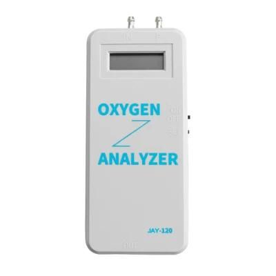 High Accuracy 0-10L Detection Rance Jay-120 LCD Display Oxygen Analyzer