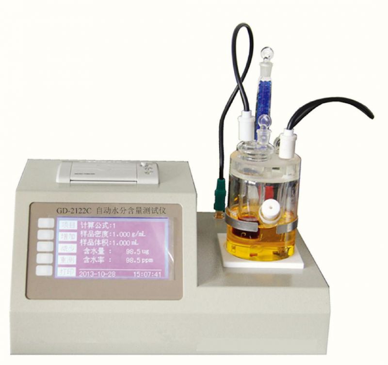 Automatic Transformer Oil Moisture Titration Kit