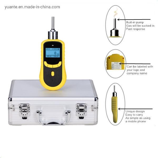 Portable Sulfur Dioxide So2 Gas Detector with Data Logger Function and Built-in Pump