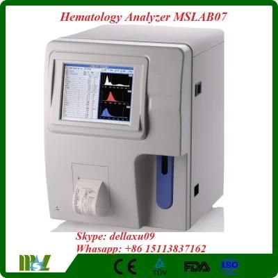 Automatic Hematology Analyzer with Double Channels Mslab07 Plus