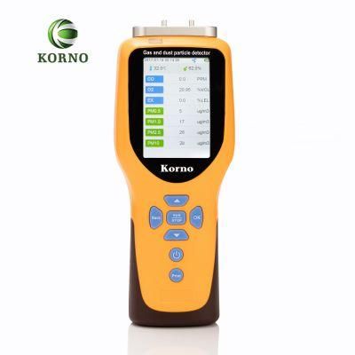 Portable Gas Detector 3 in 1 Gas Detector Multi-Gas Detector with Alarm (CO, H2S, EX)