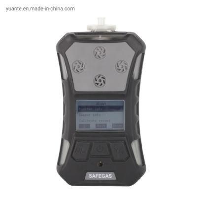 IP68 Waterproof 4 Gas Meter Portable Multi-Gas Detector Lel, Co, H2s, O2 Gas Analyzer