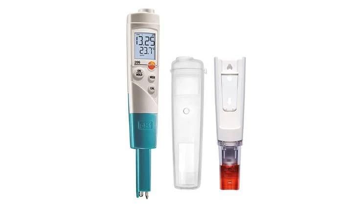 Original Testo 206-pH1 Temperature Measuring Instrument pH Meter for Liquids/Polluted Water/Milk