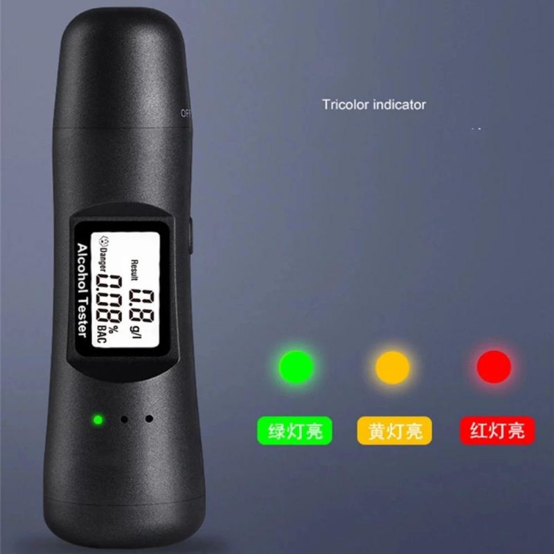 Digital Breathalyzer Gas Analyzer Breath Alcohol Tester Alcohol Content