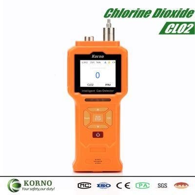 IP66 Portable Chlorine Dioxide Gas Monitor Clo2 Gas Detector Toxic Gas Residue Detectin