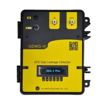 GDWG-III SF6 Gas Leakage Detector with non-dispersed infrared (NDIR) technology