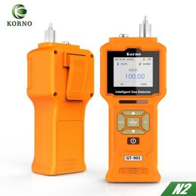 N2 Nitrogen Detector Portable Nitrogen Gas Monitor