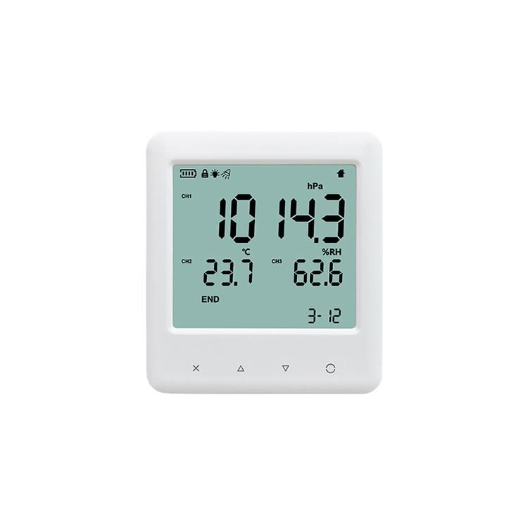 Yem-20L Environmental Indicator / Indoor Home Air Quality Temperature Humidity Monitor with Logging Data Function