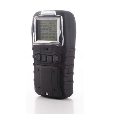 Portable Multiple Gas Analyzer Oxygen, Carbon Monoxide, Hydrogen Sulfide and Methane 4 Gas Detector