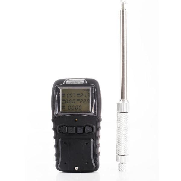 Portable Multi Gas Detector Ce Rechargeable Battery