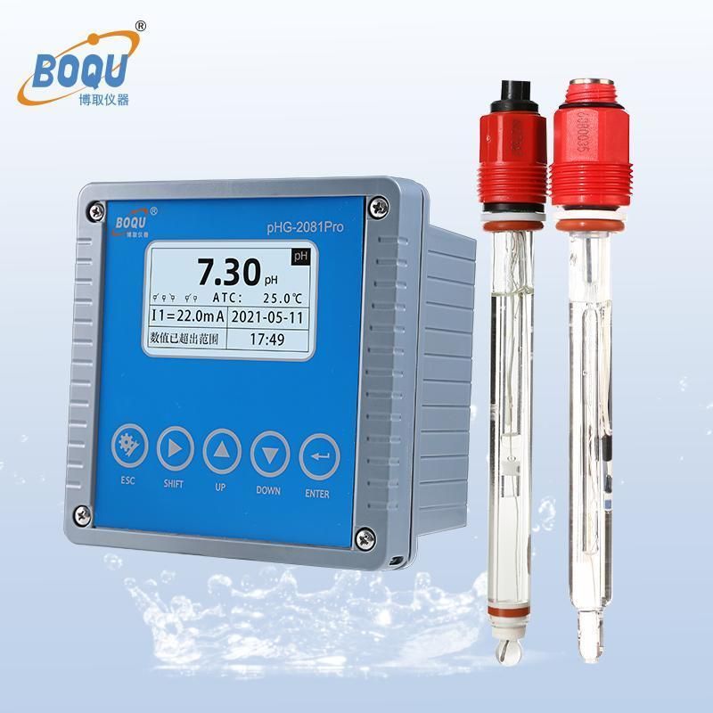 Online Process pH Transmitter Sensor for River Water Ground Water Monitoring