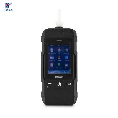 Japanese Industrial Digital LCD Alarm Alcohol Tester Law Enforcement Portable Breath Alcohol Detector