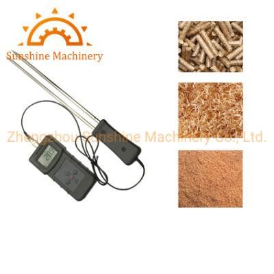 Sawdust Bamboo Wood Flour Chips Bark Compression Plate Moisture Meter