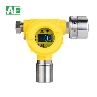 4-20mA H2s Fixed Gas Monitor with Sound Light Alarm and Remote Control Operation