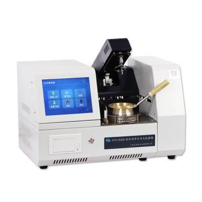 SYD-3536D Color Touch Screen Fully Automatic Open Cup Flash Point Tester for laboratory
