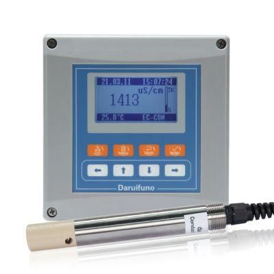 LCD Screen Digital Ec Controller Online Conductivity Meter for Cooling Water