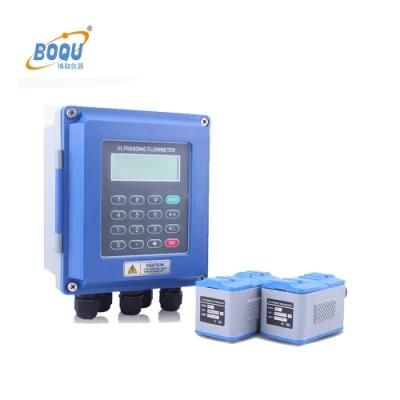 Boqu Bq-Ulf-100W Transit-Time Measuring Principle Flow Analyzer Wall Mounted Ultrasonic Flow Meter