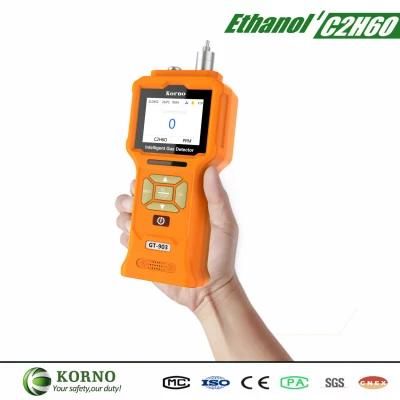 Ethanol C2h6o Portable Gas Detector with Alarm