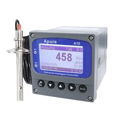 Apure Online pH/ORP/Ec/Conductivity Meter Controller Control Dosing Pump