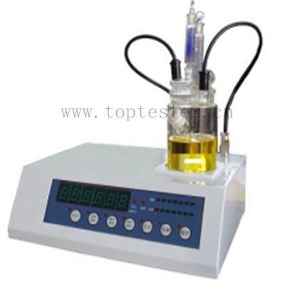 Accurate Titration Digital Karl Fischer Water Content Tester (TP-6A)