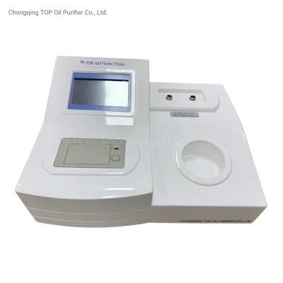 ASTM D93 Coulmetric Methord Moisture Analyzer Fully Automatic Karl Fischer Water Content Tester Tp-2100