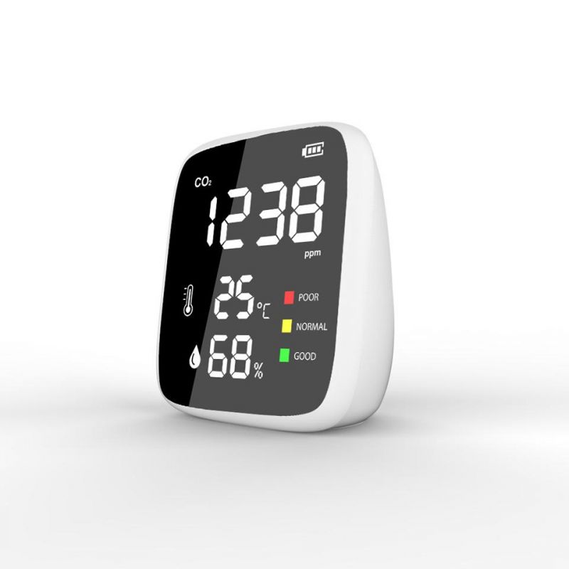 2022 Mini Handheld Portable Ndir Medidor De CO2 Carbon Dioxide Detector Sensor Monitor CO2 Meter