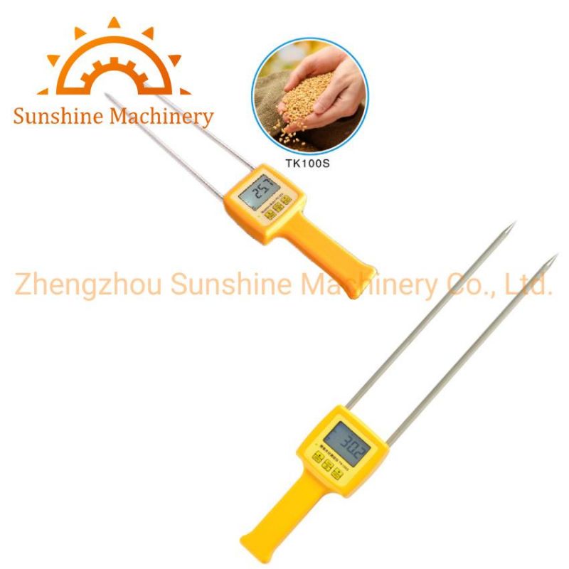 Tk100s Test 5 Kinds Wheat Grain Corn Paddy Moisture Meter