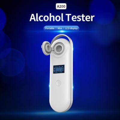 LCD Alcohol Tester Breathalyzer Analyzer Alcohol Tester with Data Logger